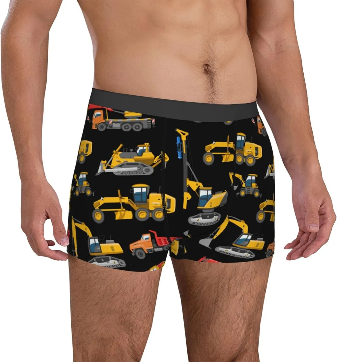 Men'S Boxer Briefs Soft Breathable Stretch Underwear