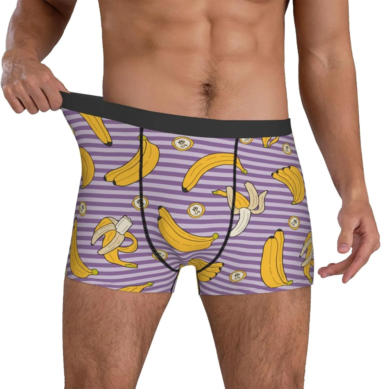 Men'S Boxer Briefs Soft Breathable Stretch Underwear