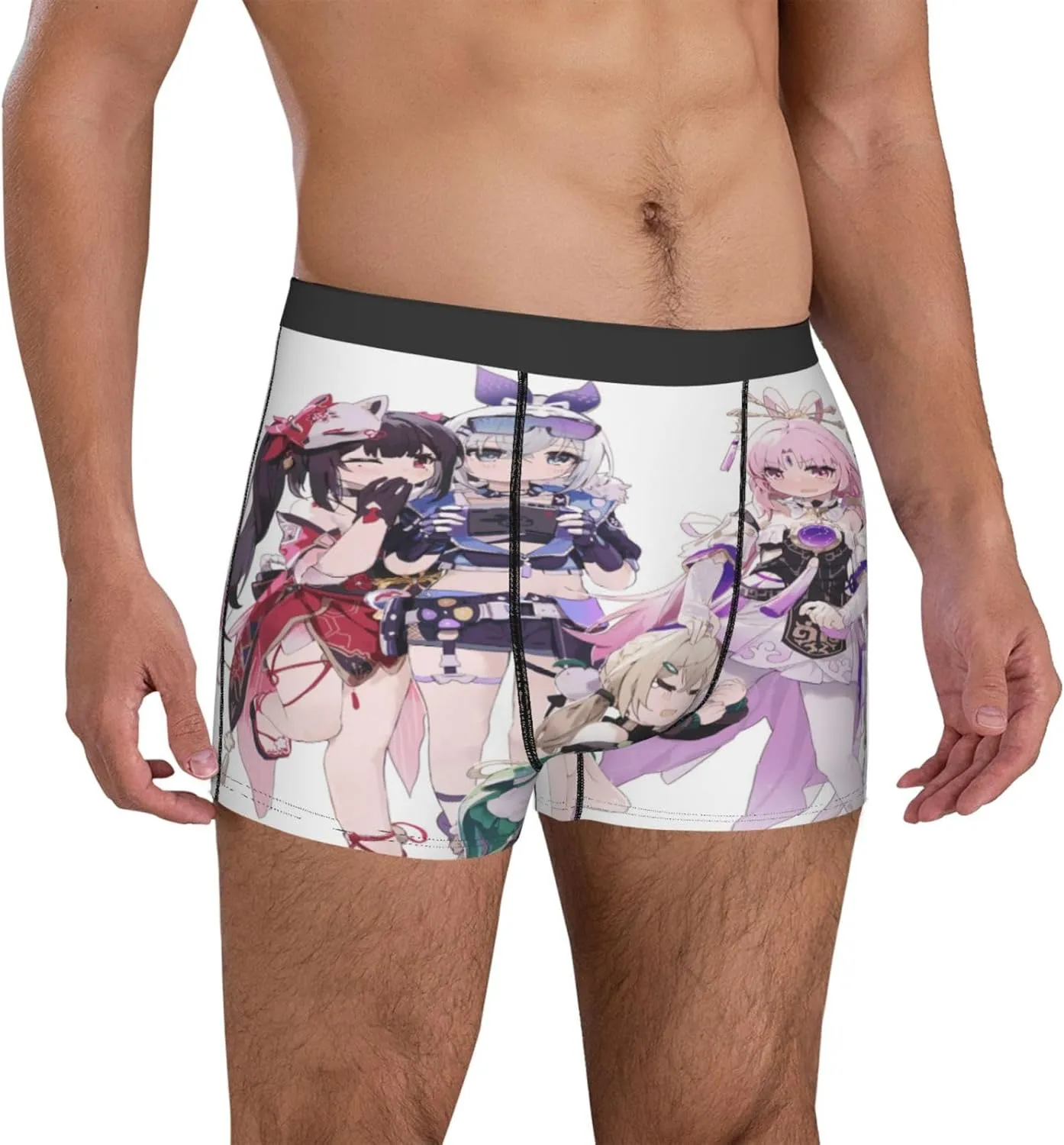 Men'S Boxer Briefs Soft Breathable Stretch Underwear