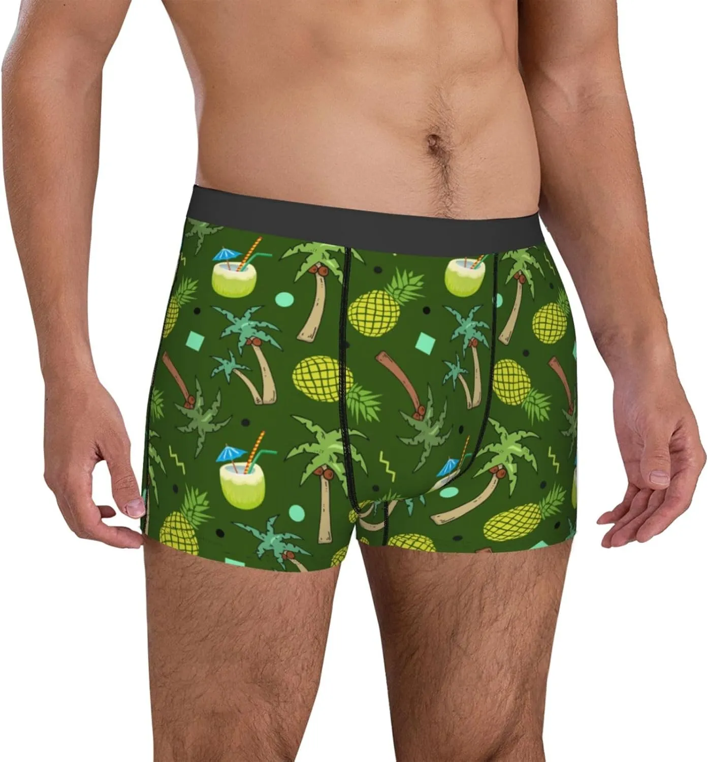 Men'S Boxer Briefs Soft Breathable Stretch Underwear