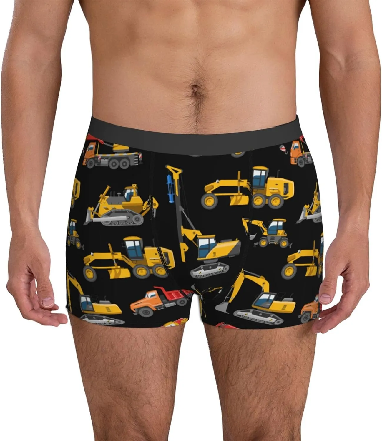 Men'S Boxer Briefs Soft Breathable Stretch Underwear