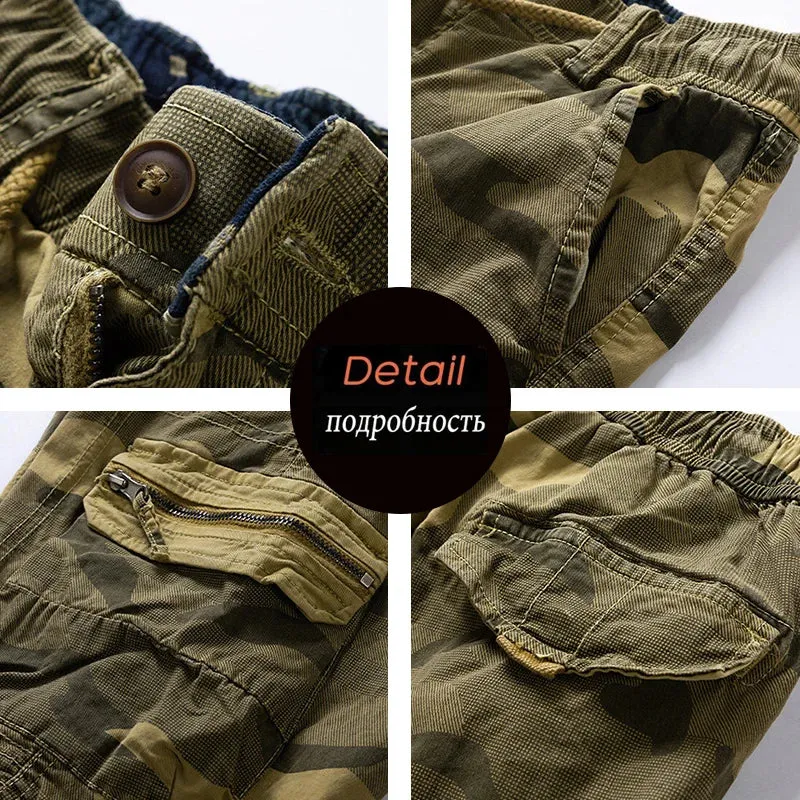 Men's Camo Cargo Shorts