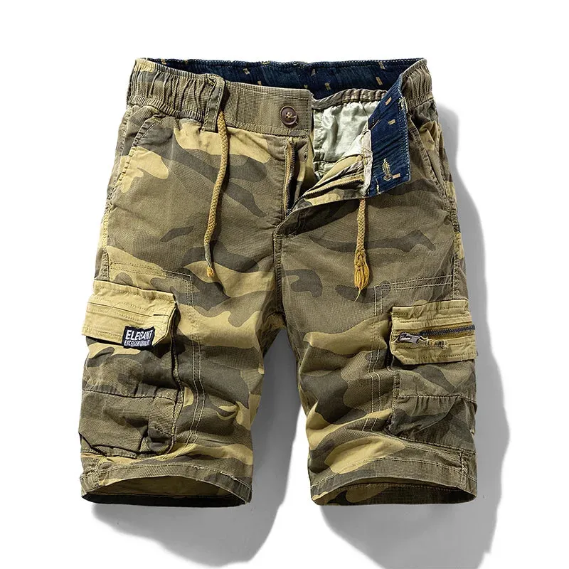 Men's Camo Cargo Shorts