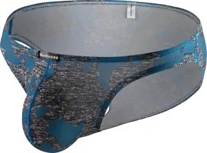 Men's Camouflage Stretch Support Briefs Breathable Pouch Underwear