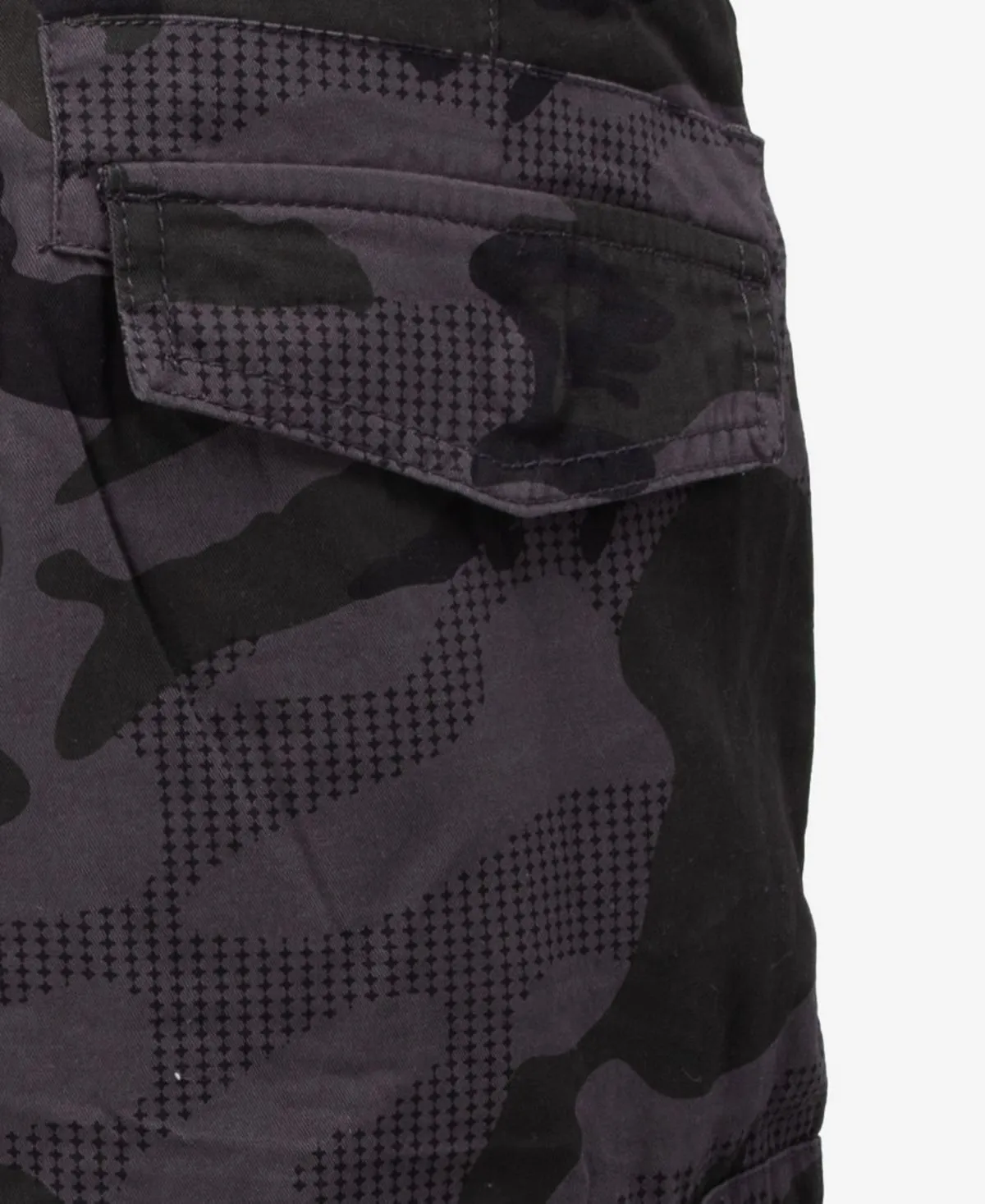 Men's Cargo Shorts with Double Pockets and X-Ray Waistband