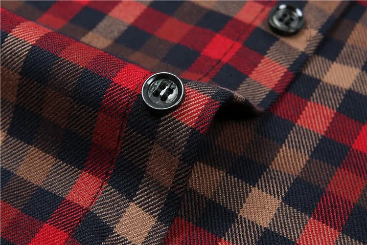 Men's Casual 100% Pure Cotton Dress Shirt