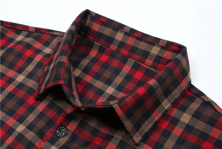Men's Casual 100% Pure Cotton Dress Shirt