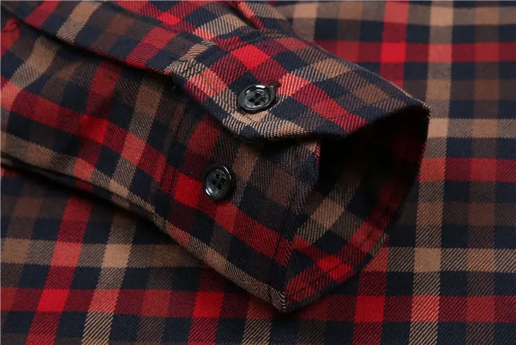 Men's Casual 100% Pure Cotton Dress Shirt