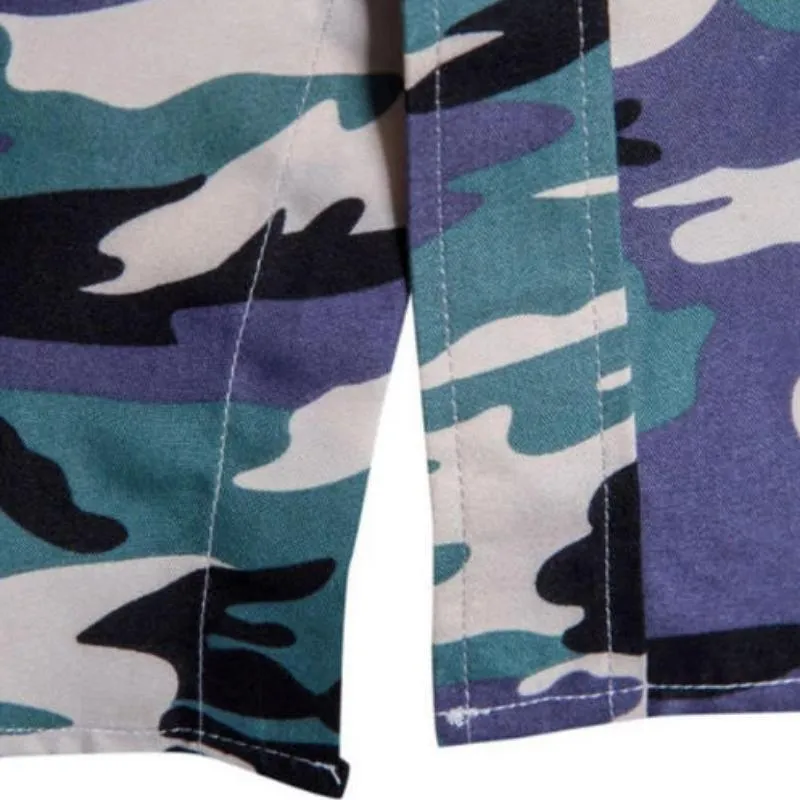 Men's Casual Camouflage Long Sleeve Shirt