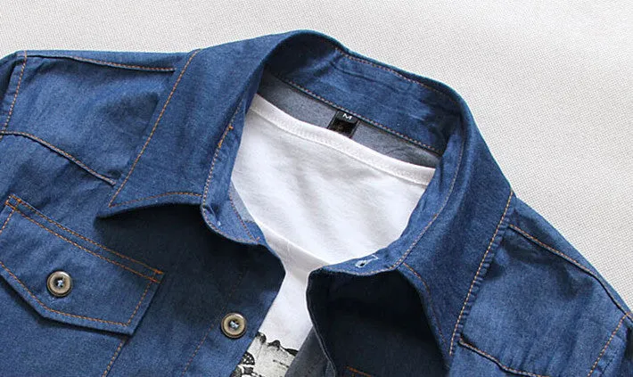 Men's Casual Long Sleeve, Turn Down Collar Shirt