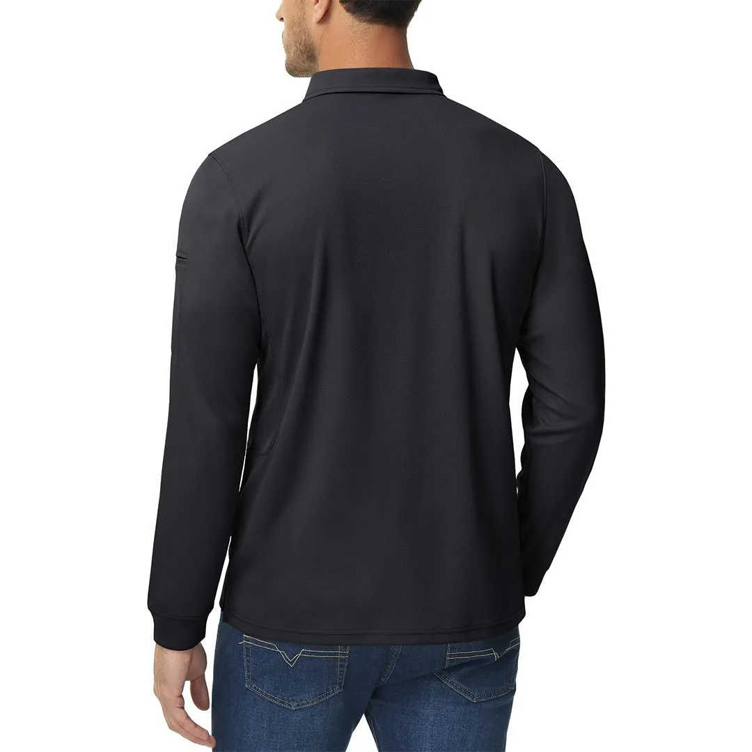 Men's Casual Outdoor Sport Tactical Polo Shirt