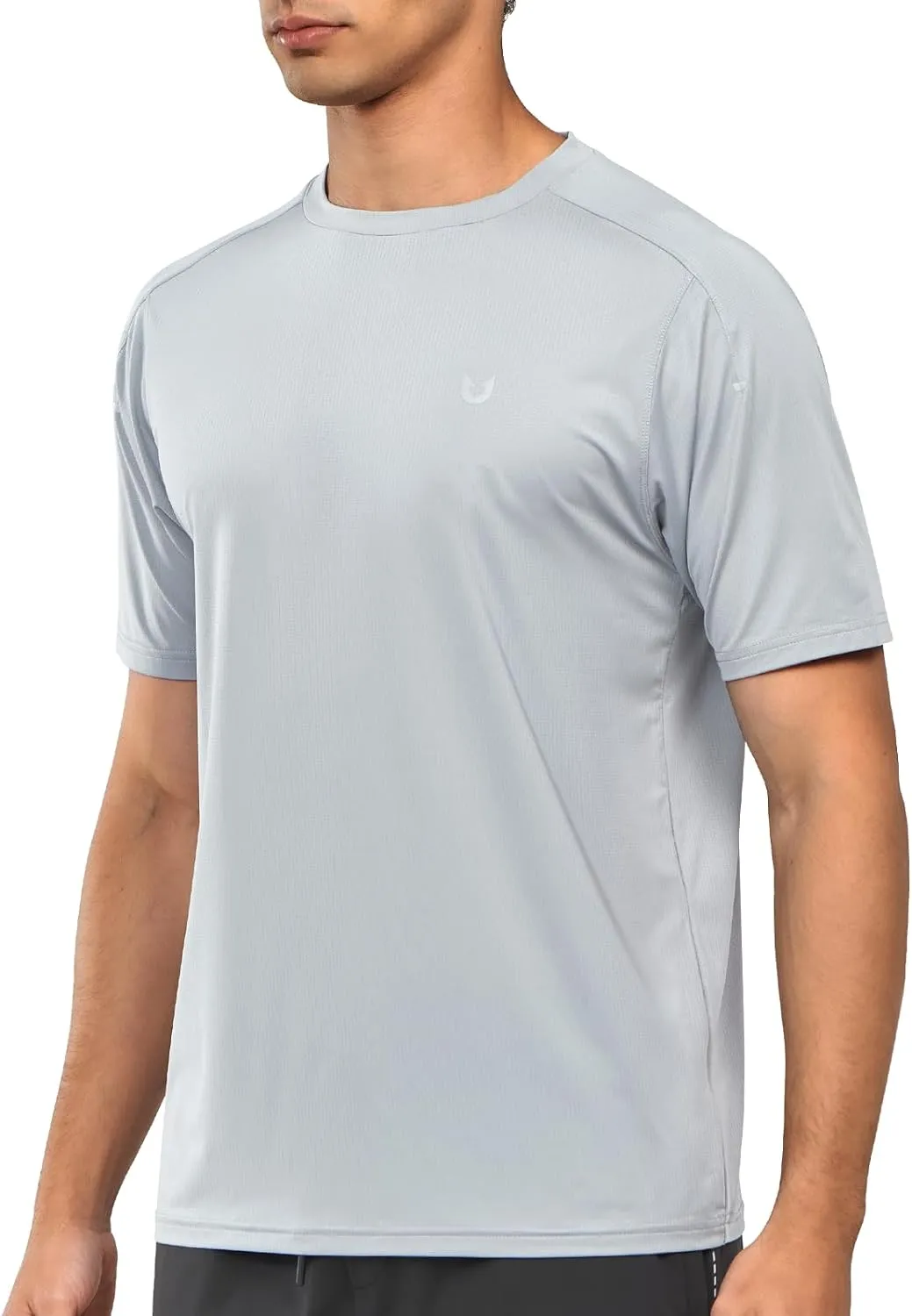 Men’s Compression T-Shirts for Pickleball & Crewneck Gym Short Sleeve