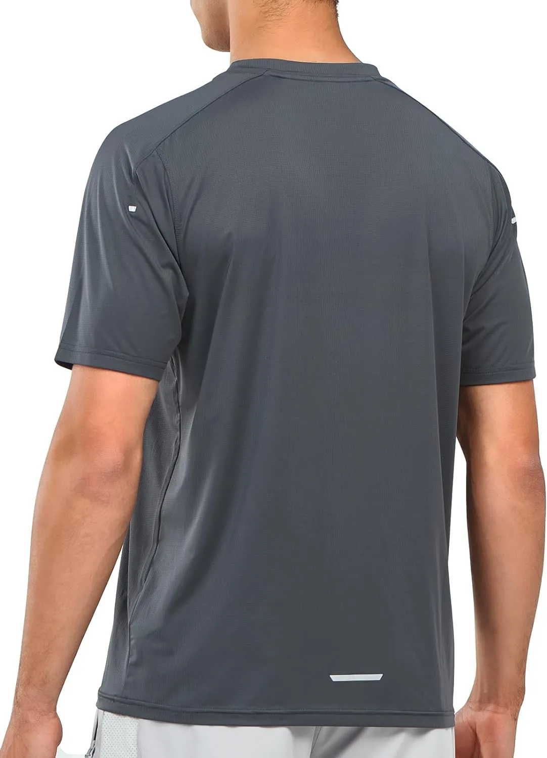 Men’s Compression T-Shirts for Pickleball & Crewneck Gym Short Sleeve