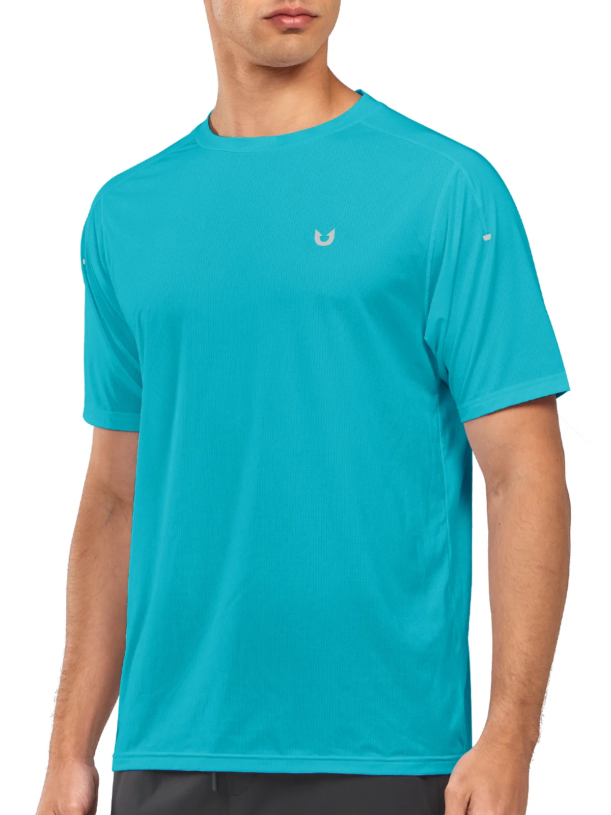 Men’s Compression T-Shirts for Pickleball & Crewneck Gym Short Sleeve