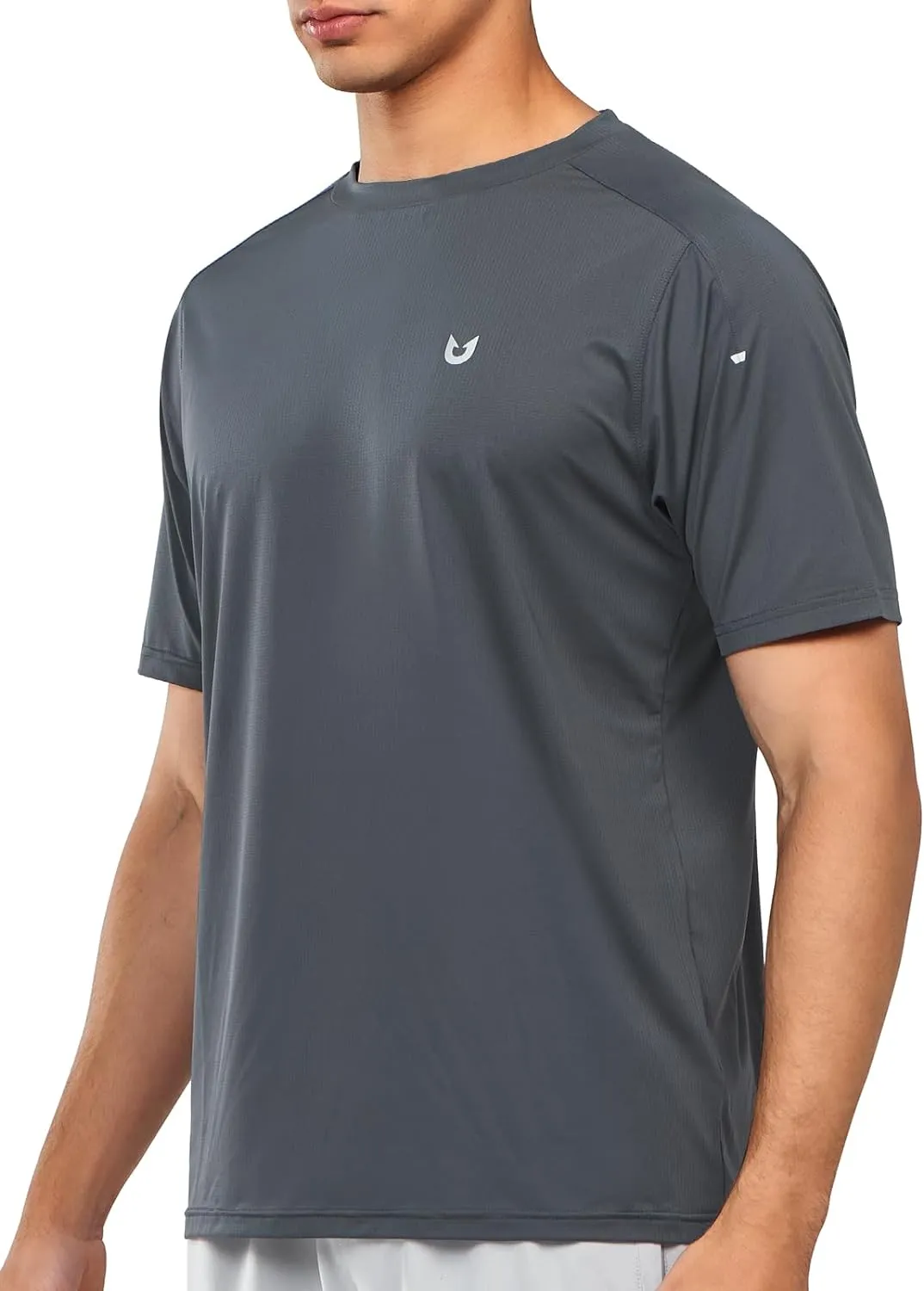 Men’s Compression T-Shirts for Pickleball & Crewneck Gym Short Sleeve