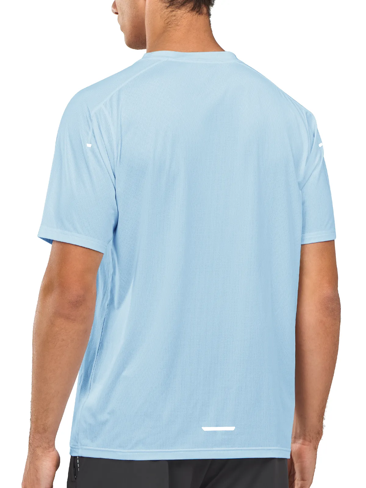 Men’s Compression T-Shirts for Pickleball & Crewneck Gym Short Sleeve