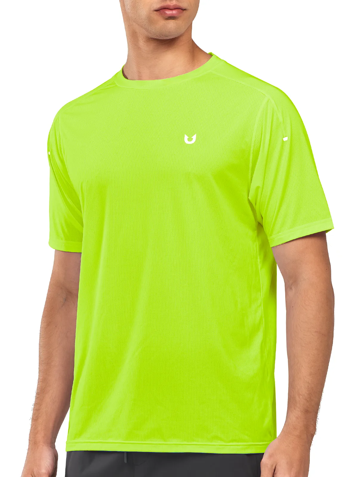 Men’s Compression T-Shirts for Pickleball & Crewneck Gym Short Sleeve
