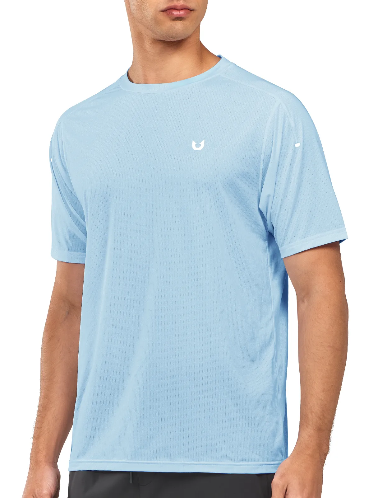 Men’s Compression T-Shirts for Pickleball & Crewneck Gym Short Sleeve