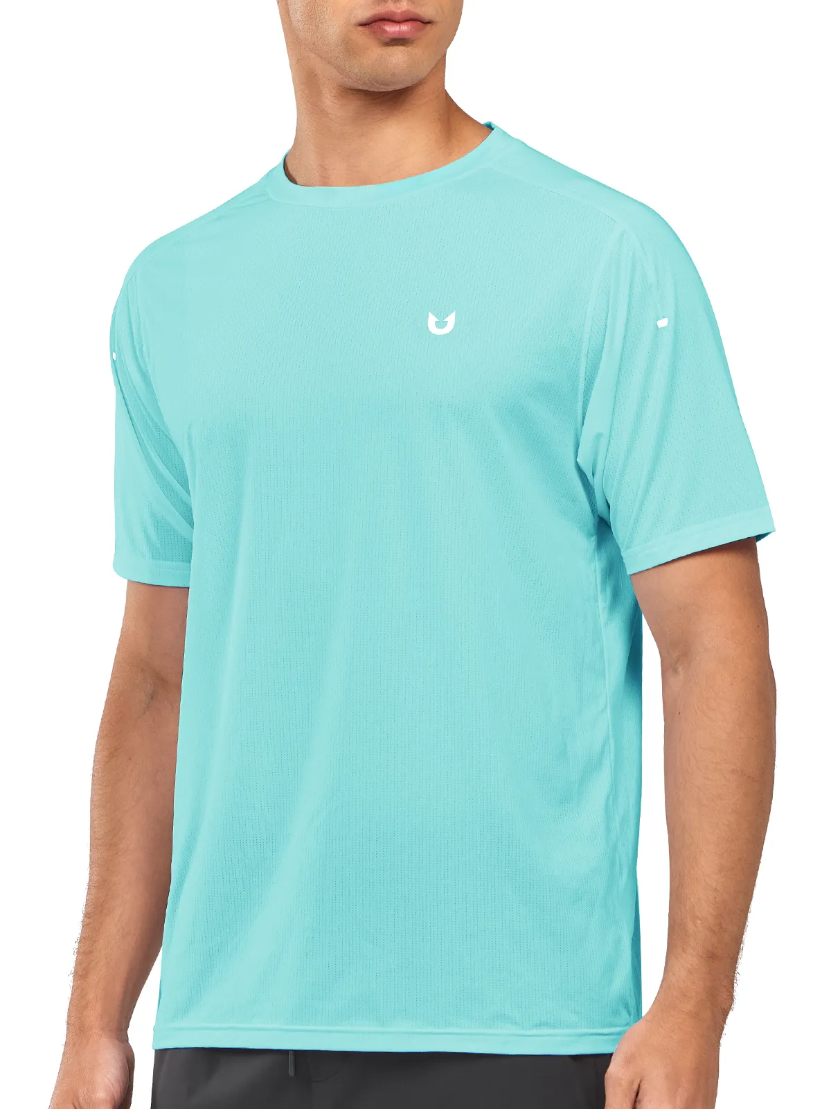 Men’s Compression T-Shirts for Pickleball & Crewneck Gym Short Sleeve