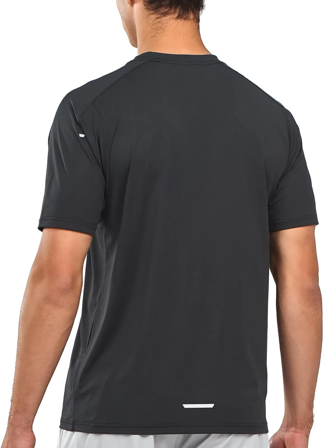 Men’s Compression T-Shirts for Pickleball & Crewneck Gym Short Sleeve