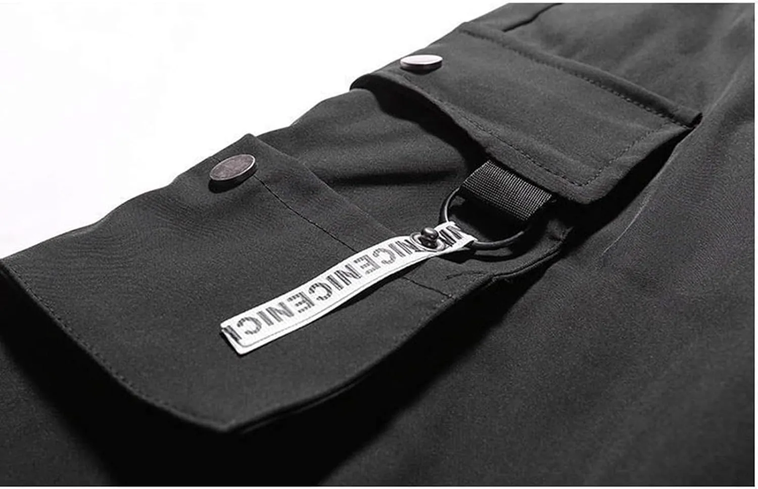 Mens Drawstring Cargo Trousers Casual Joggers Gym Sweatpants Tactical Combat Cargo Work Pants Outdoor Pants