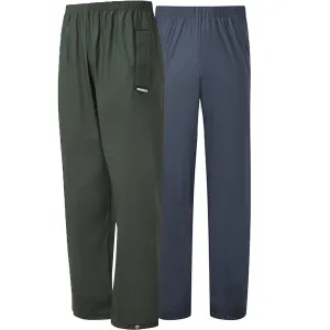 Mens Flex Elastic Waist Tear-Resistant Waterproof Trousers