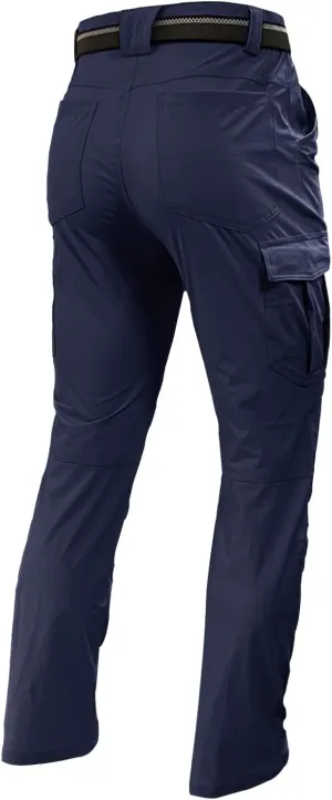 Men's Hiking Cargo Pants Waterproof Lightweight Quick Dry 6 Pockets Stretch Work Fishing Travel Outdoor Pants