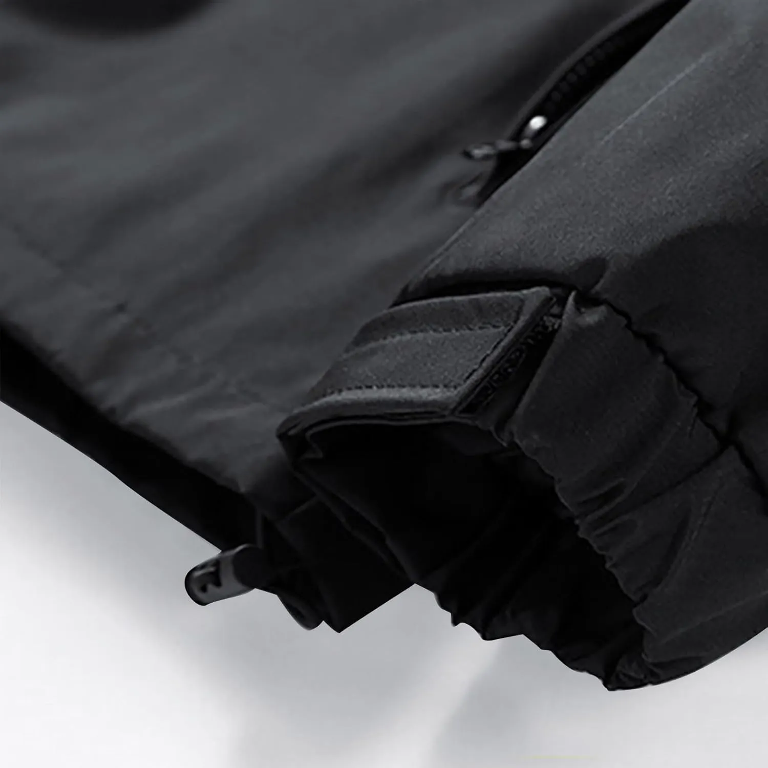 Men's Hooded Softshell Jacket Waterproof Lightweight Insulated Windbreaker Fall Winter Full Zipper Rain Shell Jackets