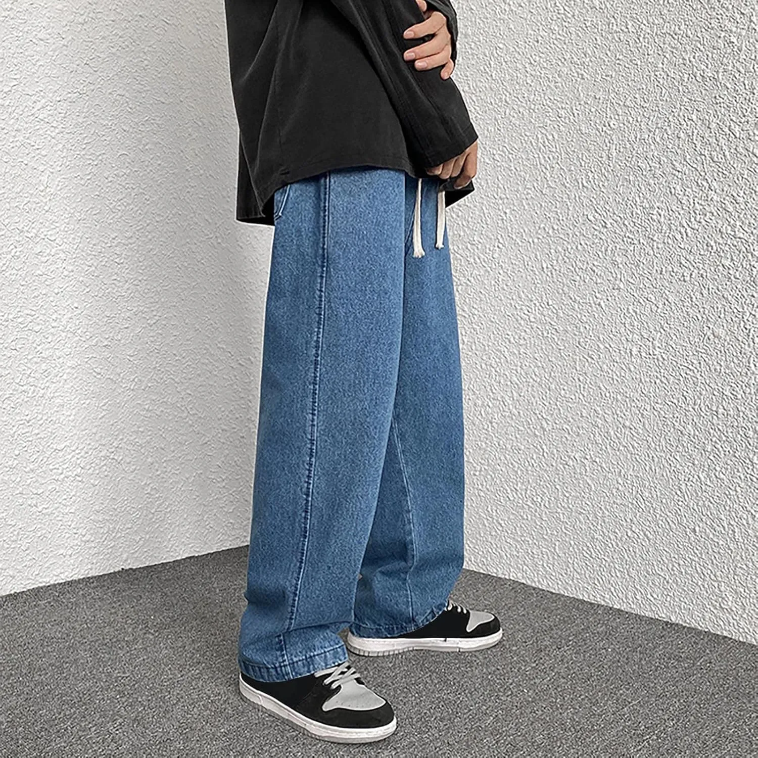 Men's Jeans Regular Straight Jeans Men's Regular Straight Jean Stretch Stackable Straight Leg Jean Comfort Stretch Jeans