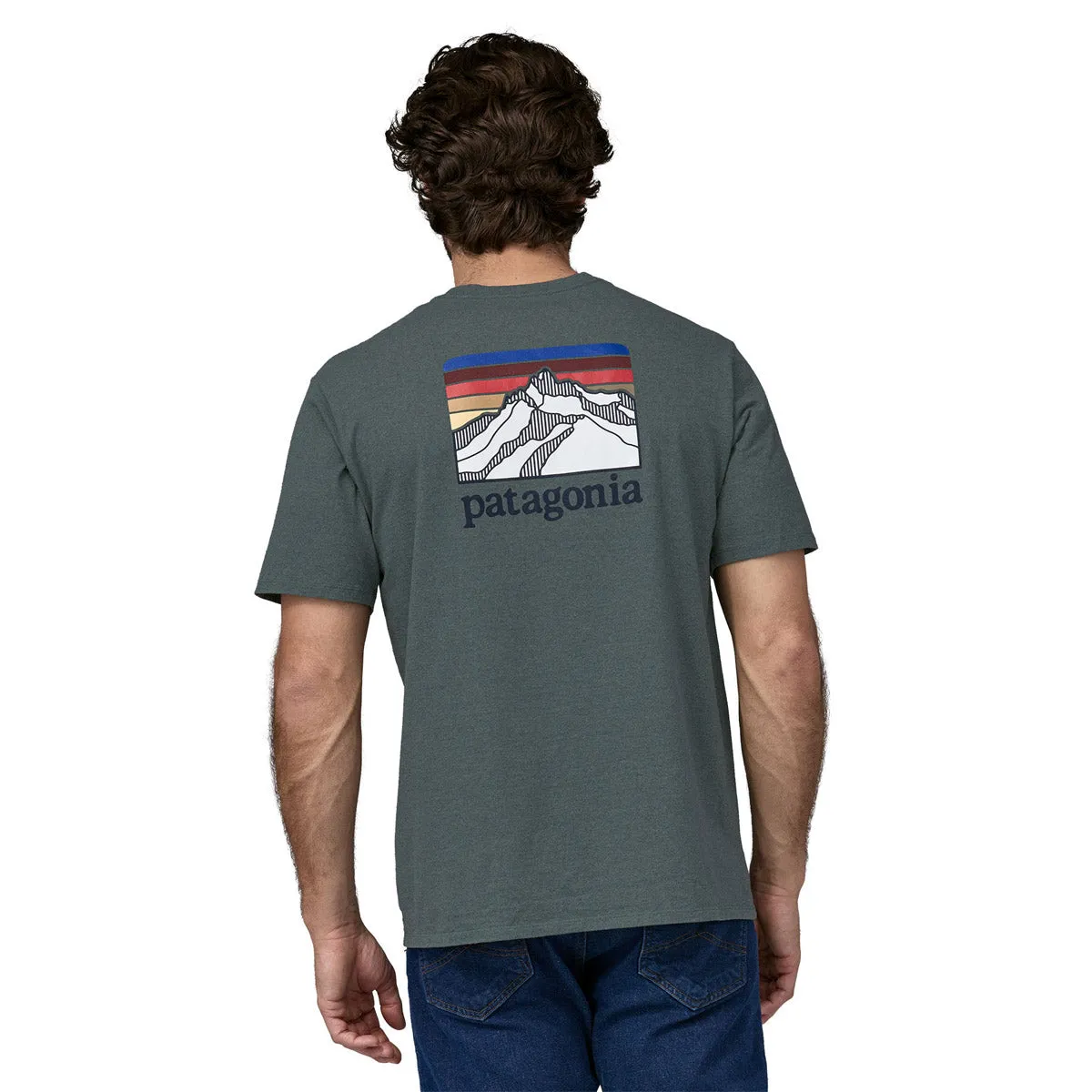 Men's Line Logo Ridge Pocket Responsibili-Tee
