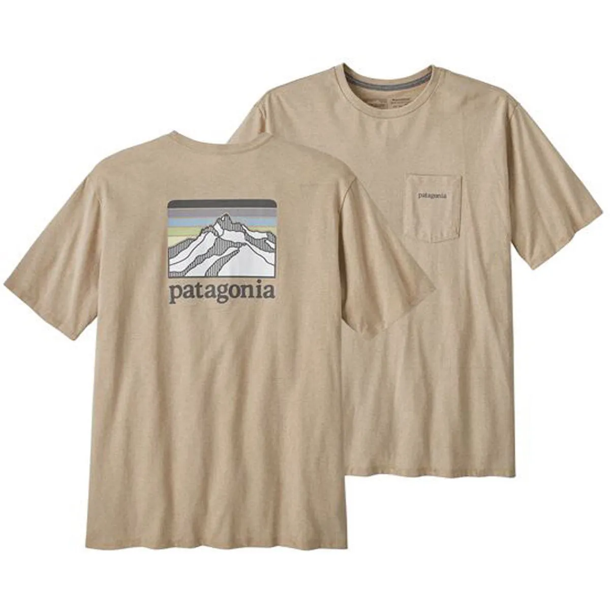 Men's Line Logo Ridge Pocket Responsibili-Tee
