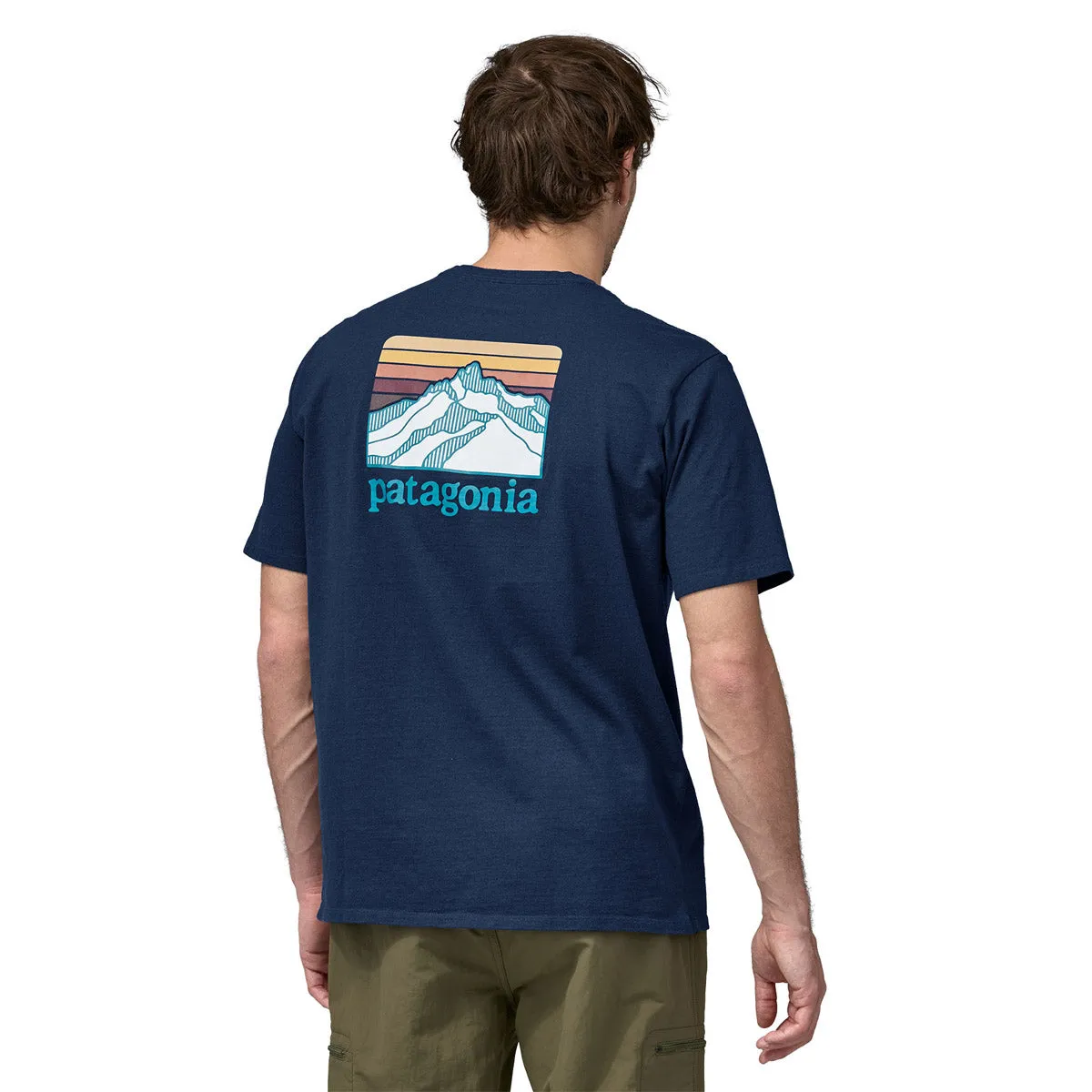 Men's Line Logo Ridge Pocket Responsibili-Tee