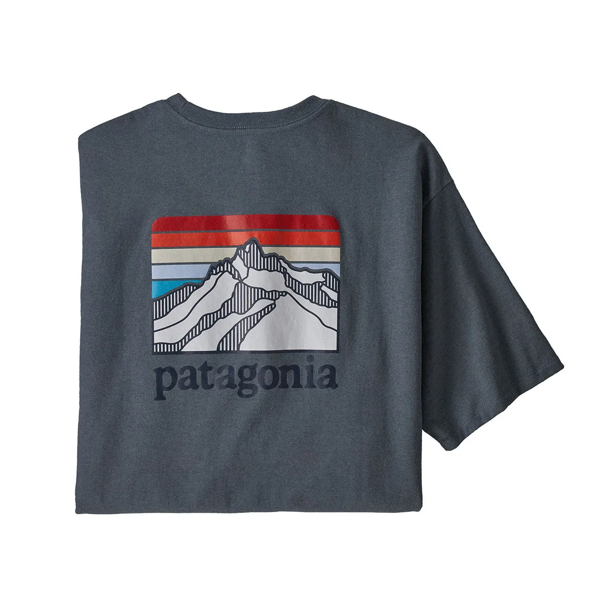 Men's Line Logo Ridge Pocket Responsibili-Tee