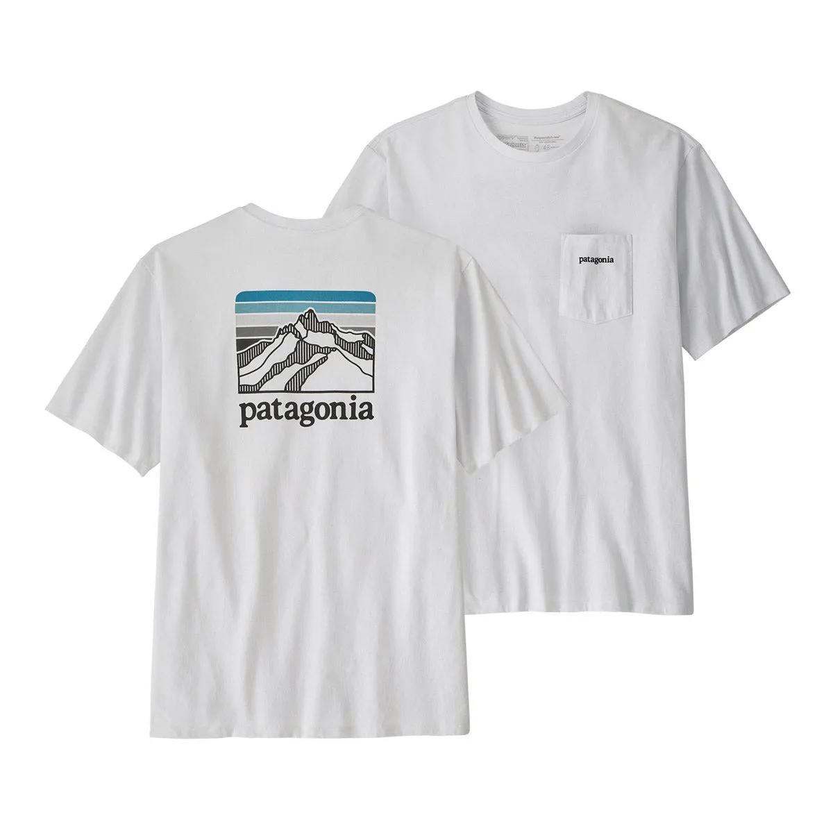 Men's Line Logo Ridge Pocket Responsibili-Tee