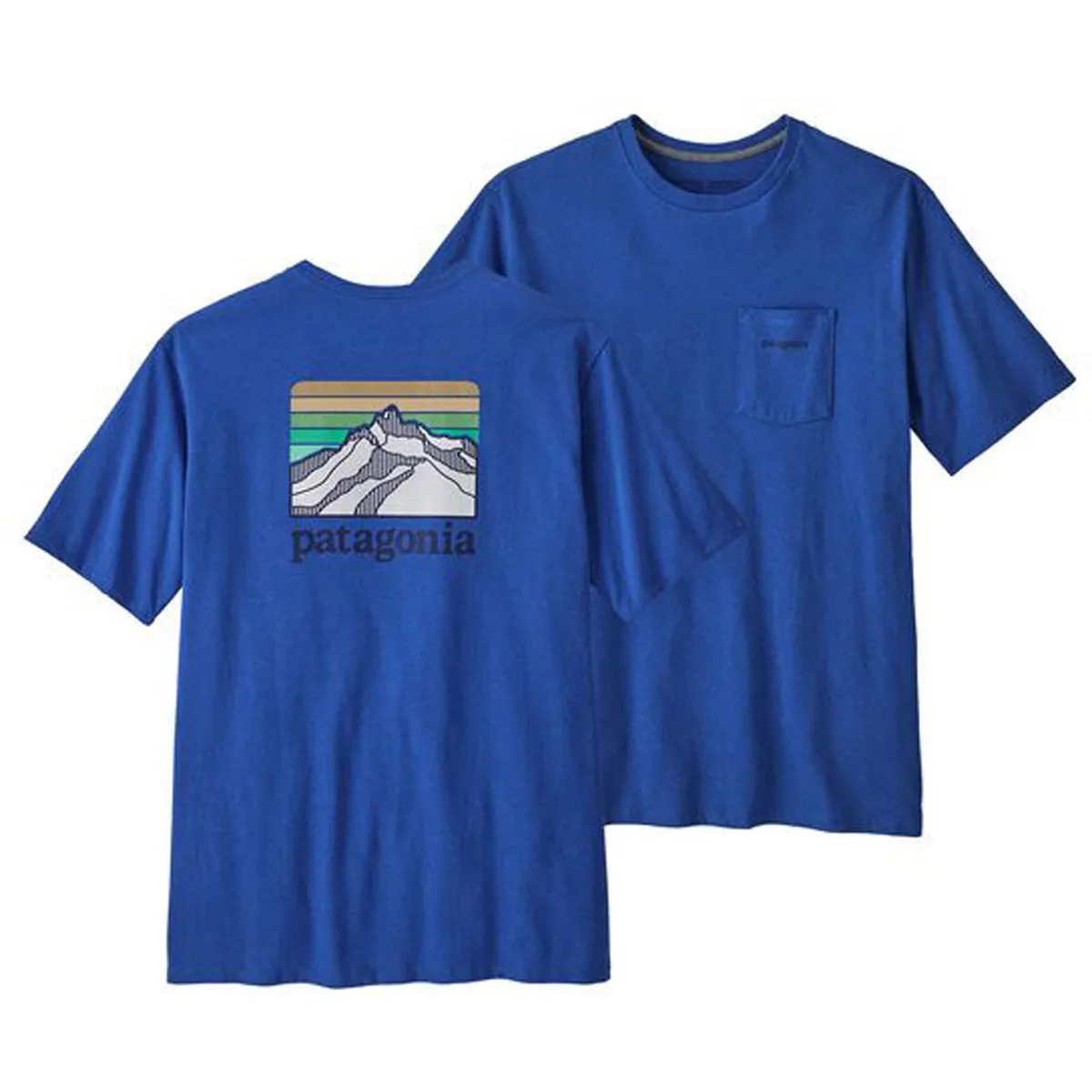 Men's Line Logo Ridge Pocket Responsibili-Tee