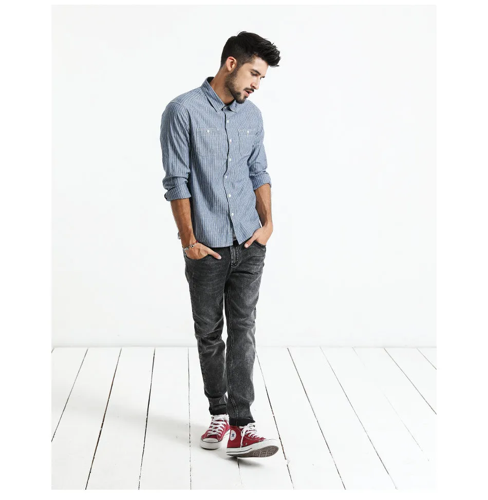 Men's Long Sleeved Casual Shirt