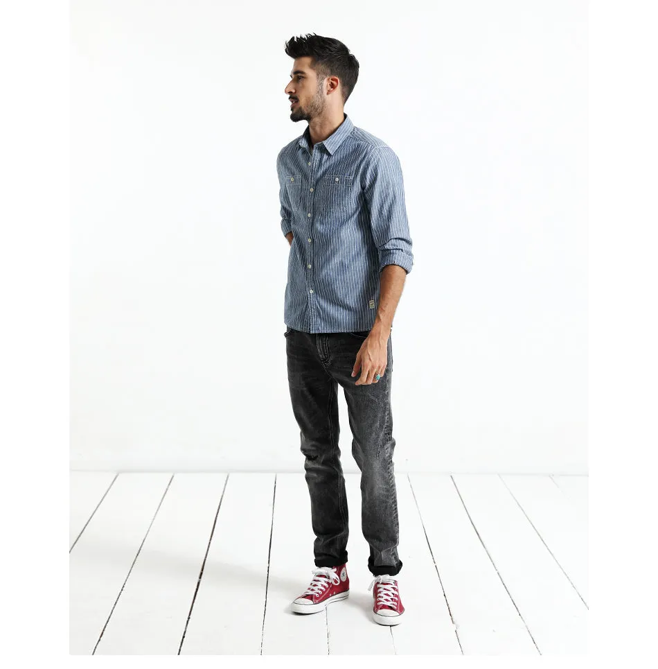 Men's Long Sleeved Casual Shirt