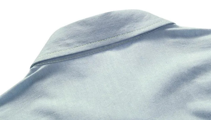 Men's Long Sleeved Slim Cotton Shirt