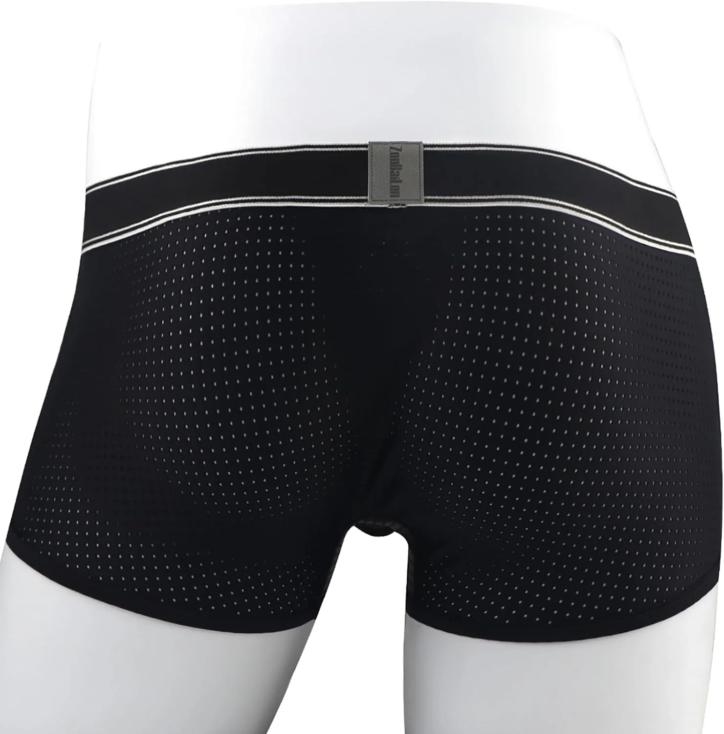 Mens Mesh Boxer Briefs Breathable Trunks Underwear