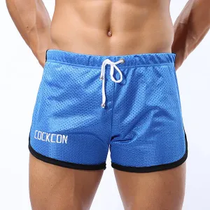 Mens Mesh Breathable Boxer Shorts Quick Qry Sport Running Athletic Casual Home Shorts