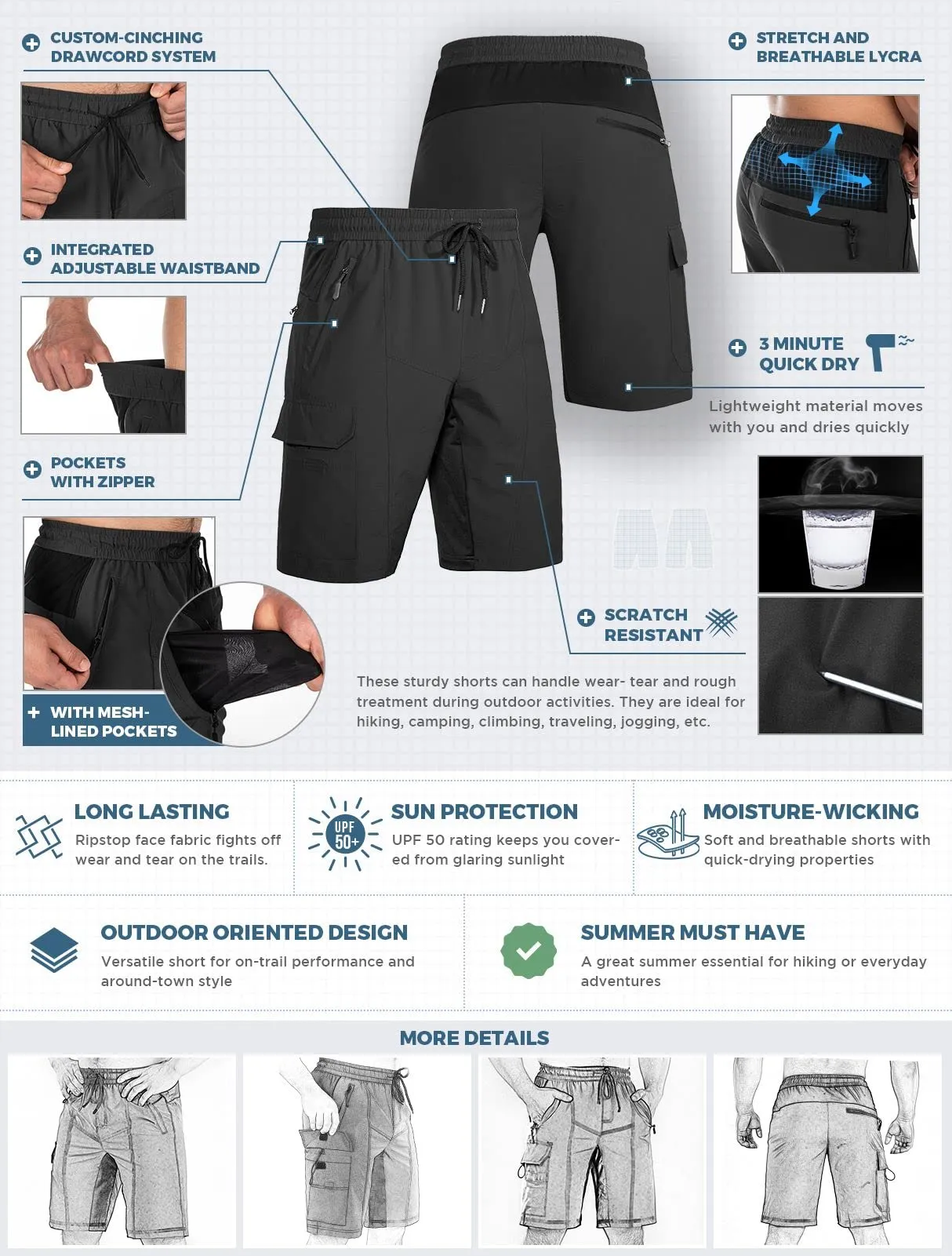 Men's Mountain Bike Shorts 20