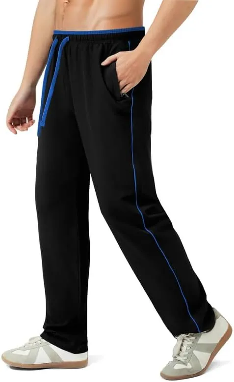 Men's Quick Dry Hiking Pants Lightweight Water-Resistant Stretch Athletic Outdoor Pants for Running Travel
