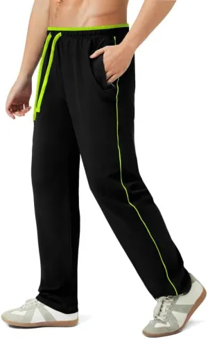 Men's Quick Dry Hiking Pants Lightweight Water-Resistant Stretch Athletic Outdoor Pants for Running Travel