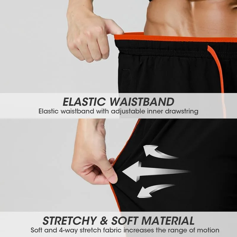 Men's Quick Dry Hiking Pants Lightweight Water-Resistant Stretch Athletic Outdoor Pants for Running Travel