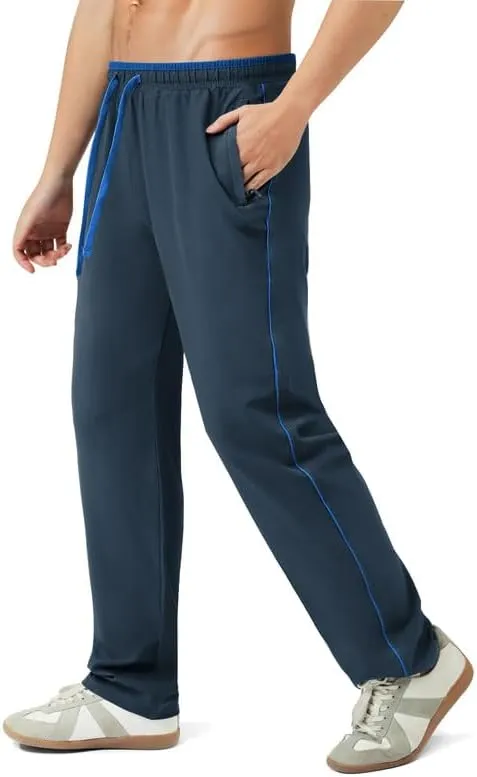 Men's Quick Dry Hiking Pants Lightweight Water-Resistant Stretch Athletic Outdoor Pants for Running Travel