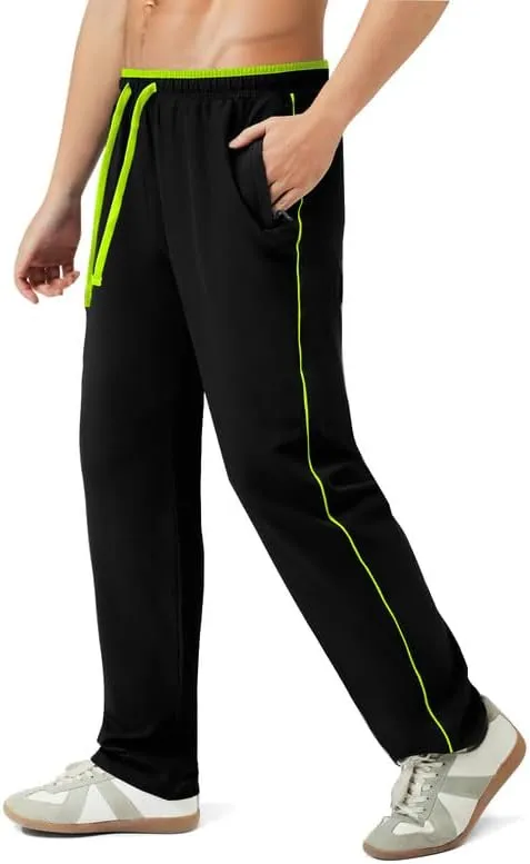 Men's Quick Dry Hiking Pants Lightweight Water-Resistant Stretch Athletic Outdoor Pants for Running Travel