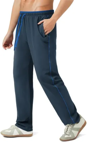 Men's Quick Dry Hiking Pants Lightweight Water-Resistant Stretch Athletic Outdoor Pants for Running Travel