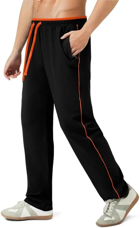 Men's Quick Dry Hiking Pants Lightweight Water-Resistant Stretch Athletic Outdoor Pants for Running Travel