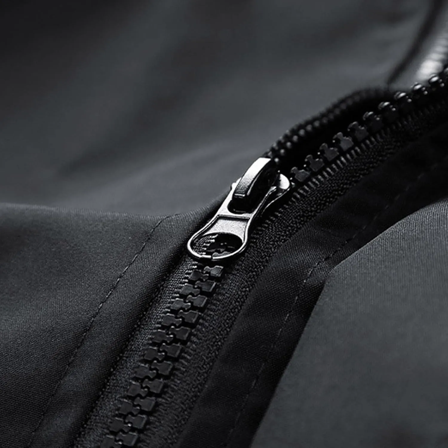 Mens Rain Jacket Waterproof with Hooded Hiking Coat Lightweight Windbreaker Slim Fitting Long Sleeved Outdoor Jackets