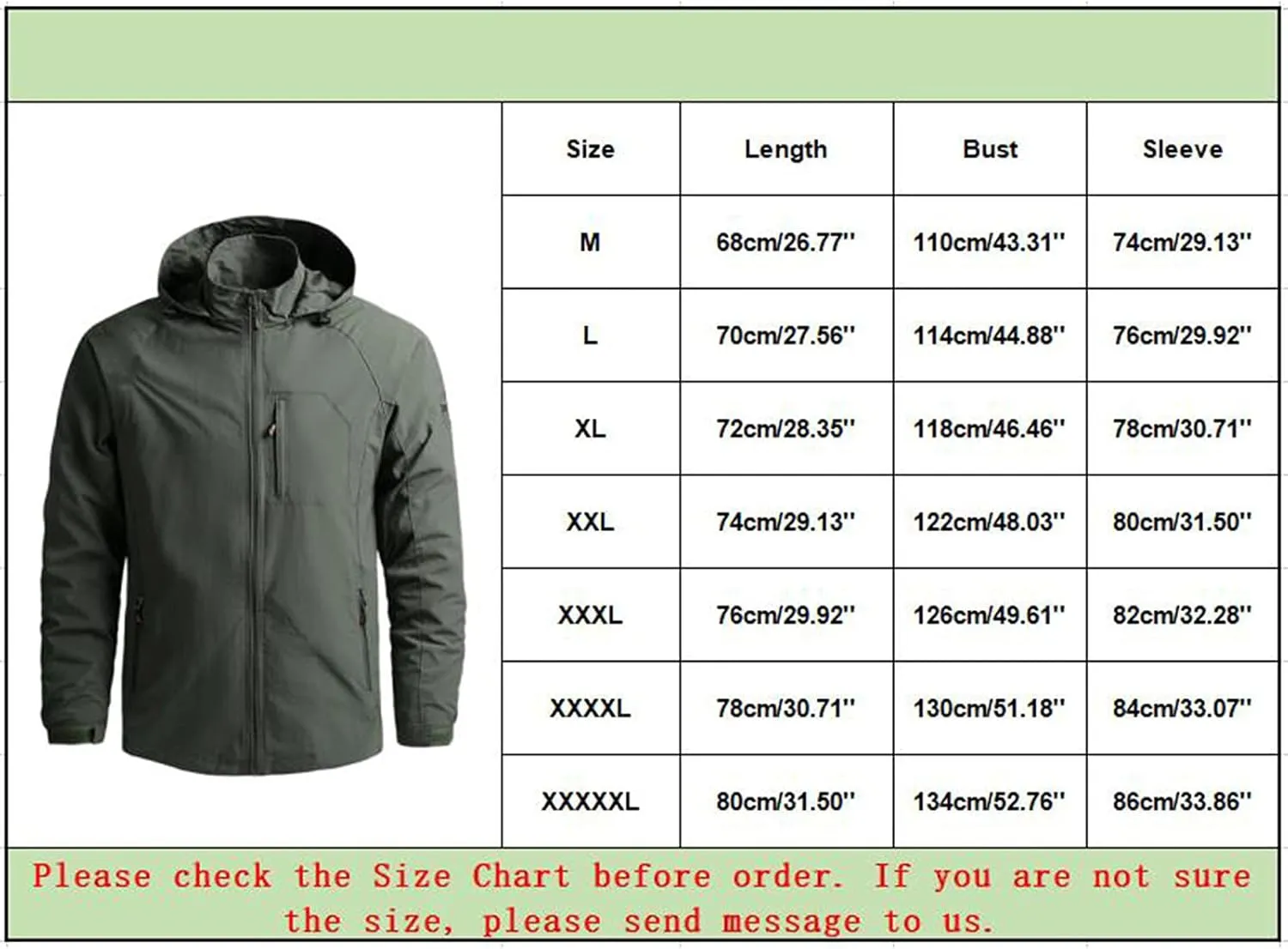 Mens Rain Suit Comfy Lightweight Active Water Resistant Hooded Rain Jacket Outdoor Breathable Rain Gear for Leisure